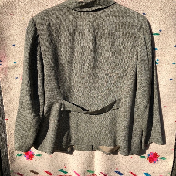 Coldwater Creek Gray Boxy Jacket 16 - Picture 2 of 10